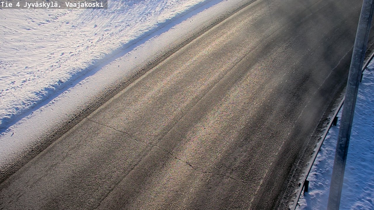 Weather Camera Image Road 4 Jyväskylä, Vaajakoski, Jyväskylä, Keski-Suomi