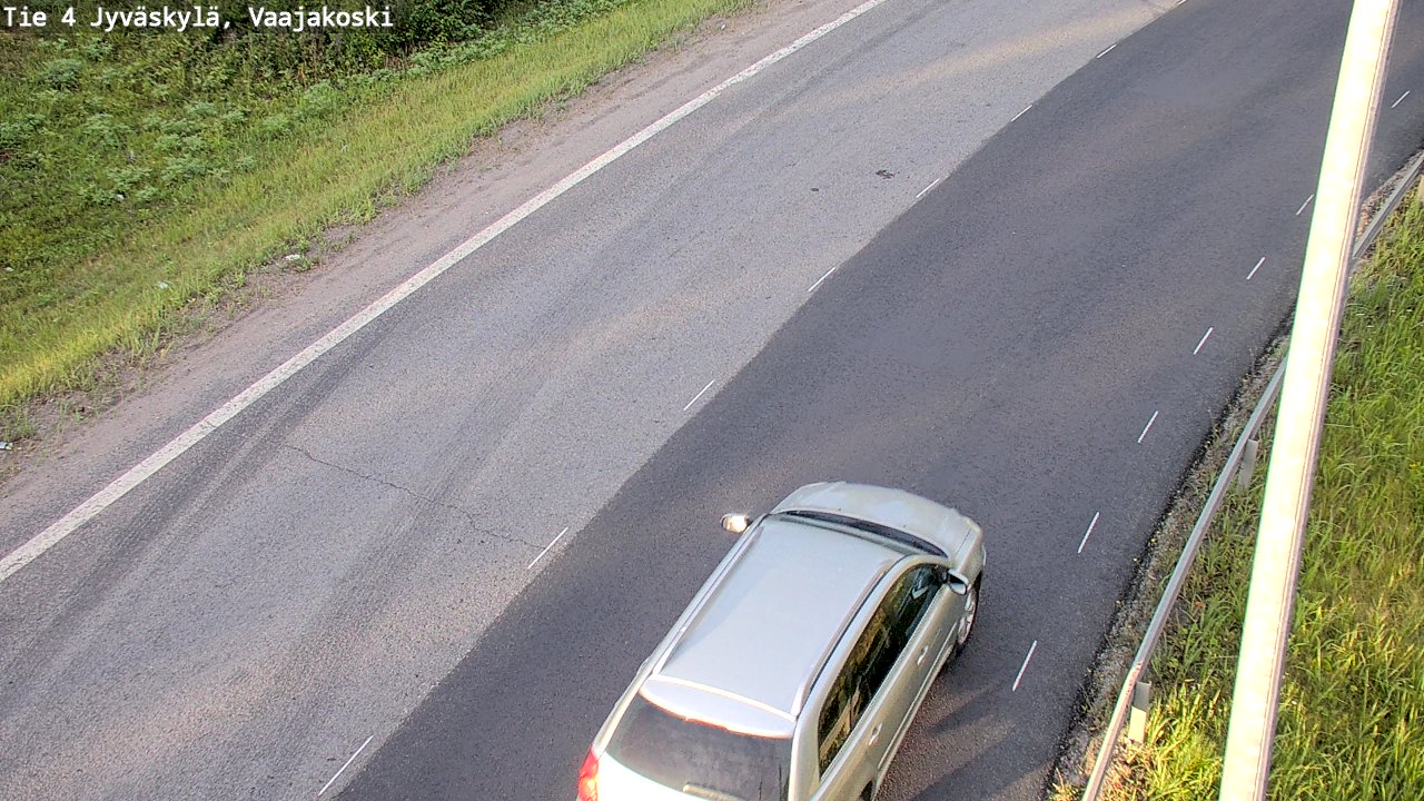 Weather Camera Image Road 4 Jyväskylä, Vaajakoski, Jyväskylä, Keski-Suomi