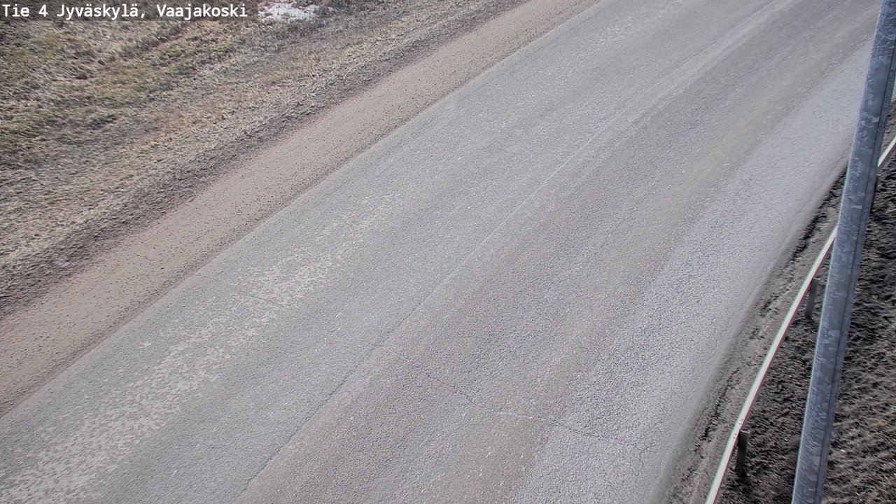 Weather Camera Image Road 4 Jyväskylä, Vaajakoski, Jyväskylä, Keski-Suomi