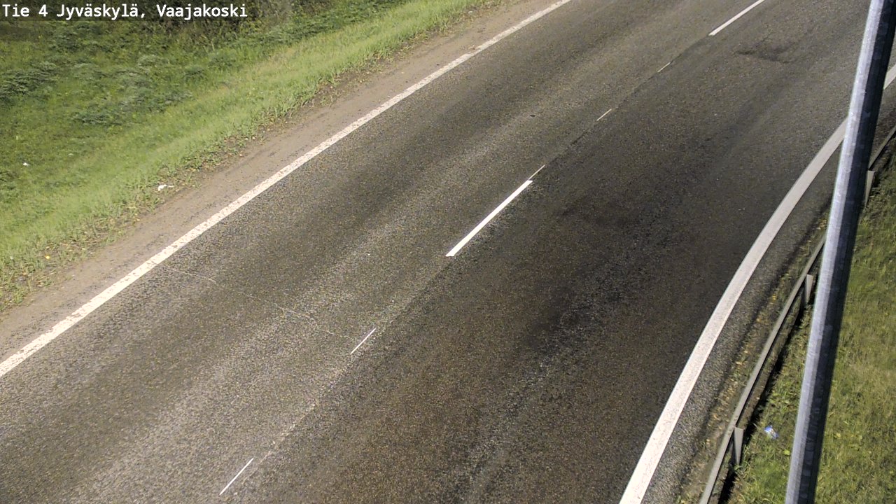 Weather Camera Image Road 4 Jyväskylä, Vaajakoski, Jyväskylä, Keski-Suomi