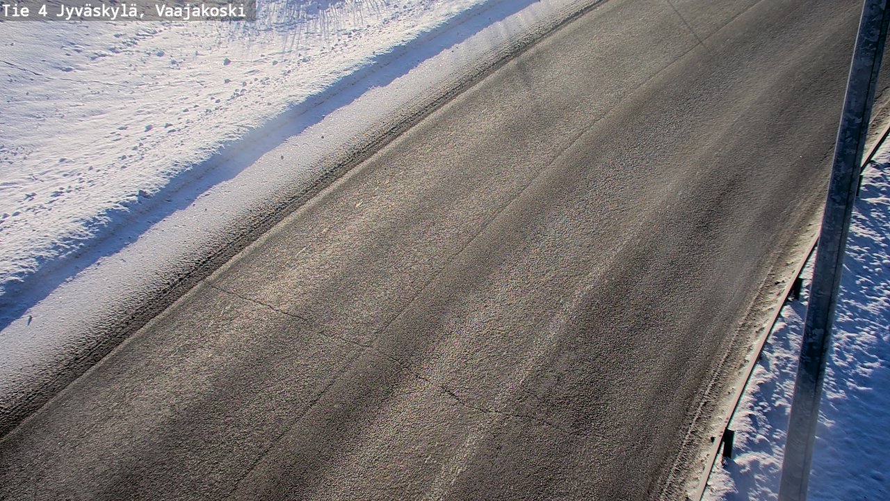 Weather Camera Image Road 4 Jyväskylä, Vaajakoski, Jyväskylä, Keski-Suomi