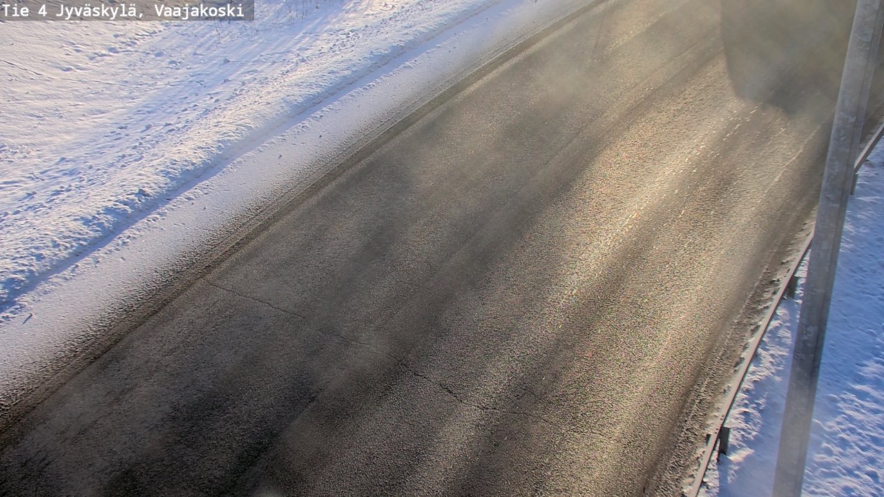 Weather Camera Image Road 4 Jyväskylä, Vaajakoski, Jyväskylä, Keski-Suomi