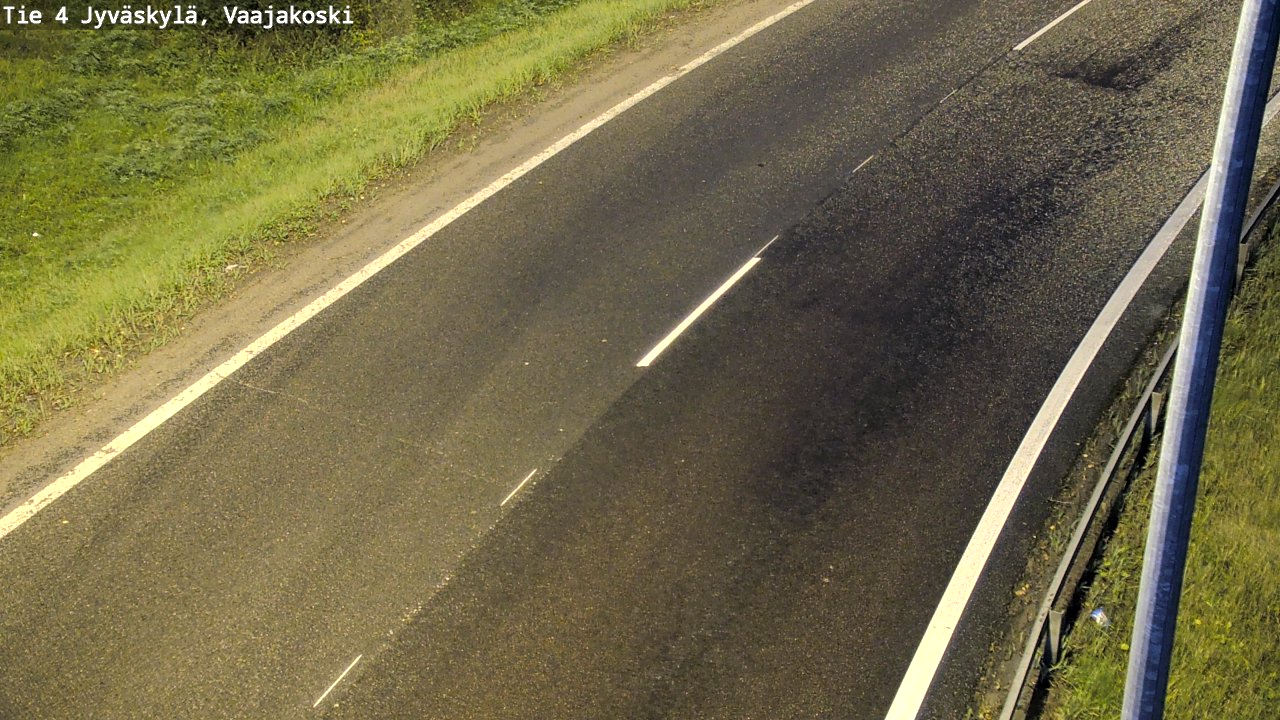 Weather Camera Image Road 4 Jyväskylä, Vaajakoski, Jyväskylä, Keski-Suomi