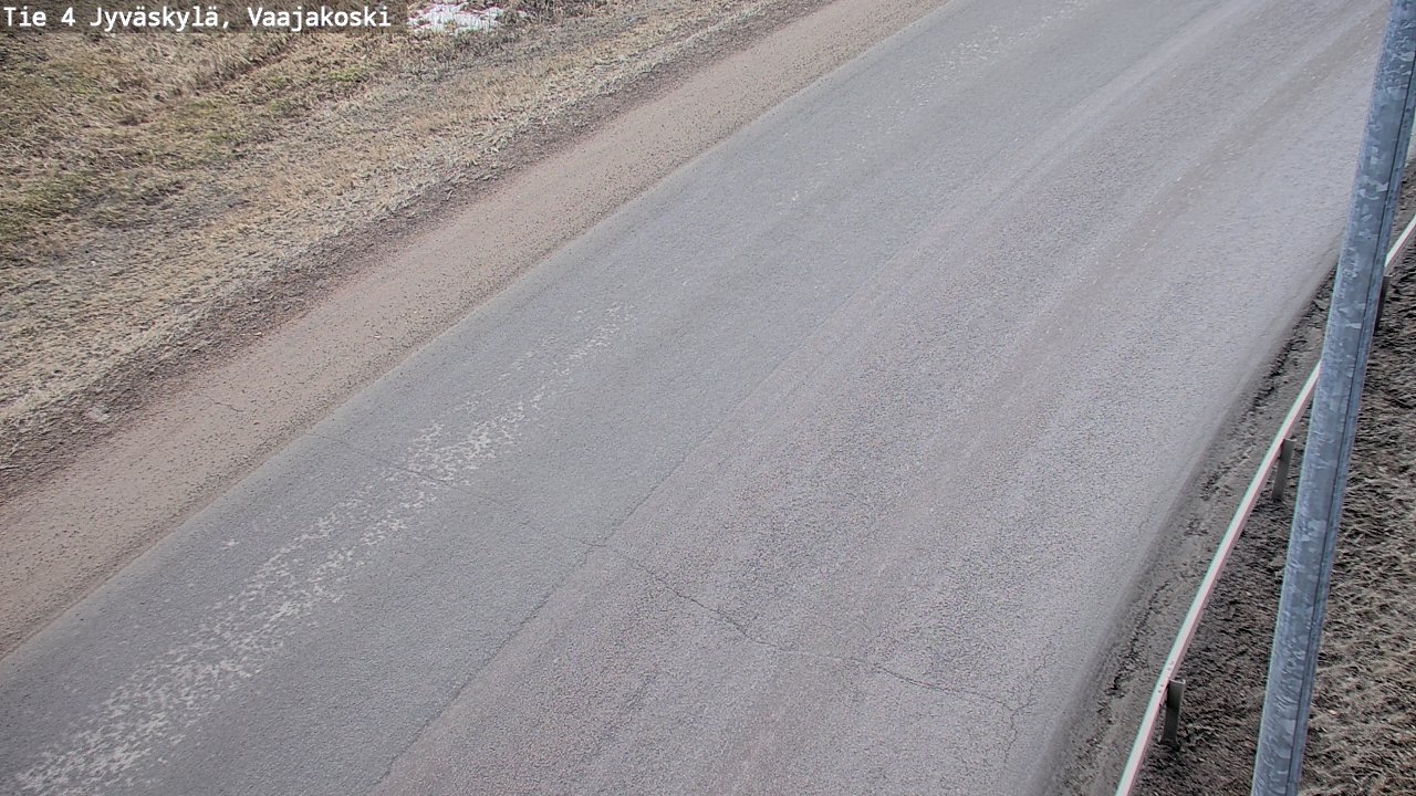 Weather Camera Image Road 4 Jyväskylä, Vaajakoski, Jyväskylä, Keski-Suomi