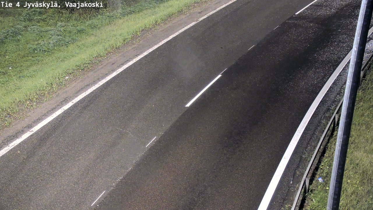 Weather Camera Image Road 4 Jyväskylä, Vaajakoski, Jyväskylä, Keski-Suomi