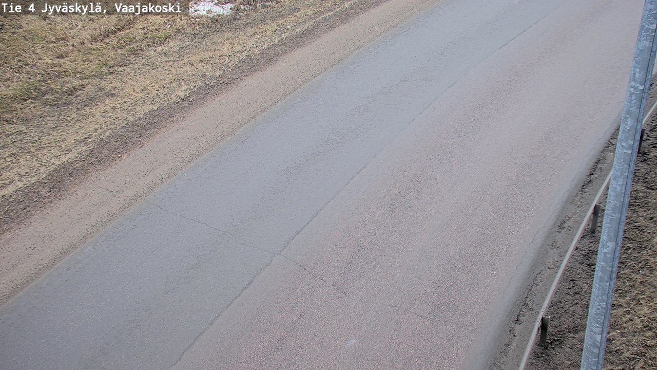 Weather Camera Image Road 4 Jyväskylä, Vaajakoski, Jyväskylä, Keski-Suomi