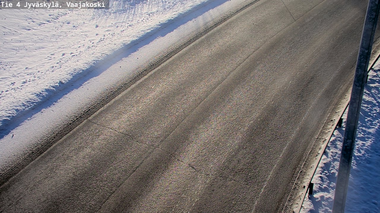 Weather Camera Image Road 4 Jyväskylä, Vaajakoski, Jyväskylä, Keski-Suomi