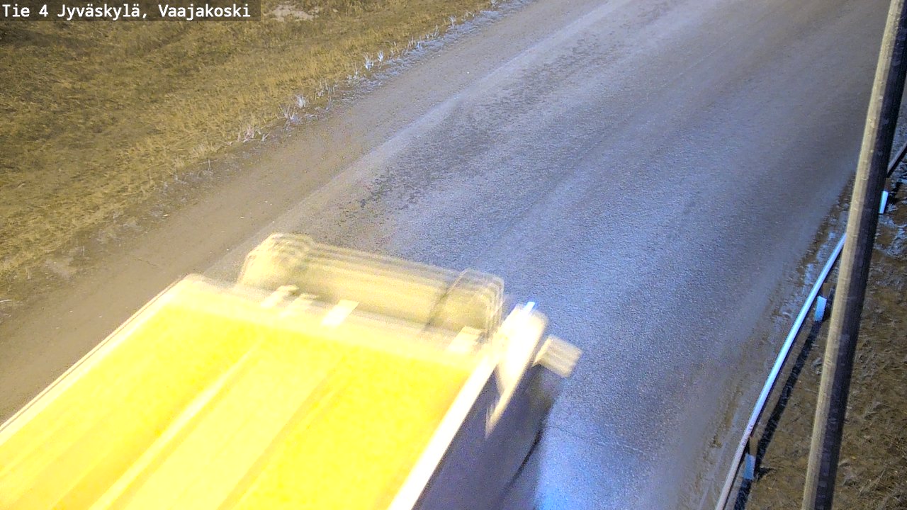 Weather Camera Image Väg 4 Jyväskylä, Vaajakoski, Jyväskylä, Keski-Suomi