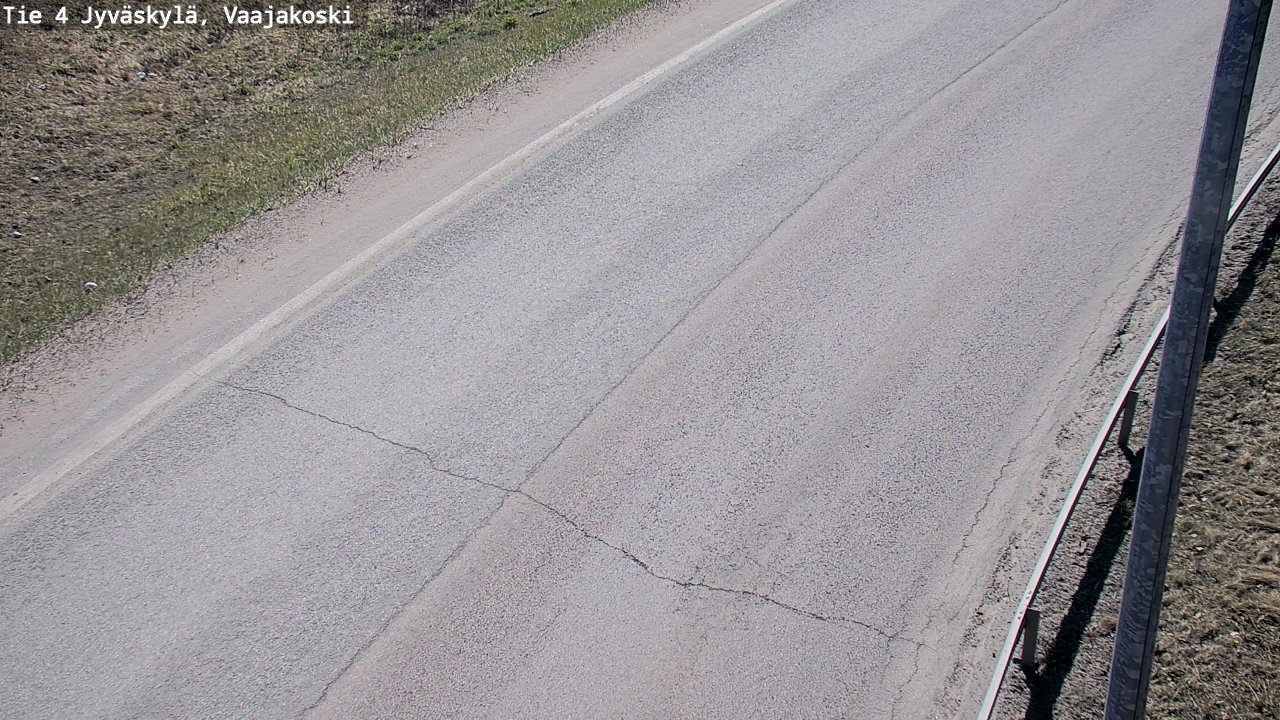 Weather Camera Image Road 4 Jyväskylä, Vaajakoski, Jyväskylä, Keski-Suomi