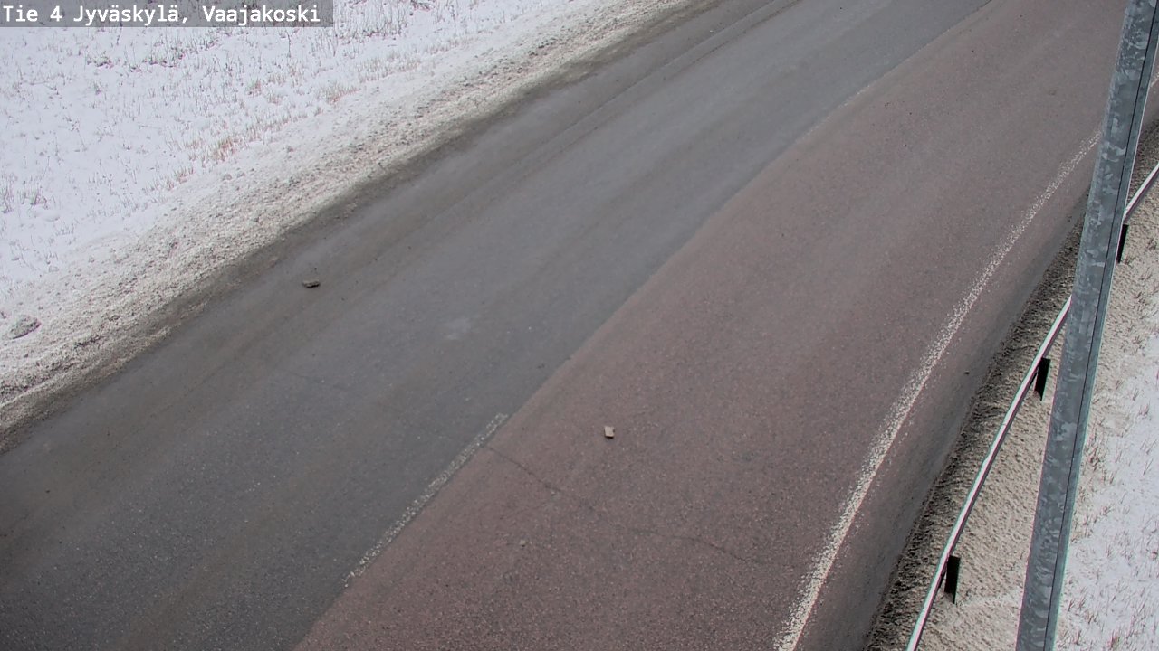Weather Camera Image Väg 4 Jyväskylä, Vaajakoski, Jyväskylä, Keski-Suomi