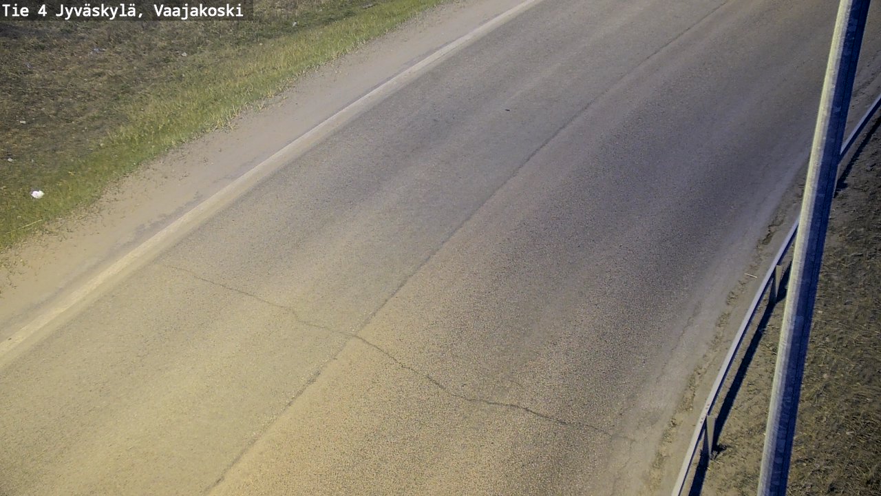 Weather Camera Image Road 4 Jyväskylä, Vaajakoski, Jyväskylä, Keski-Suomi