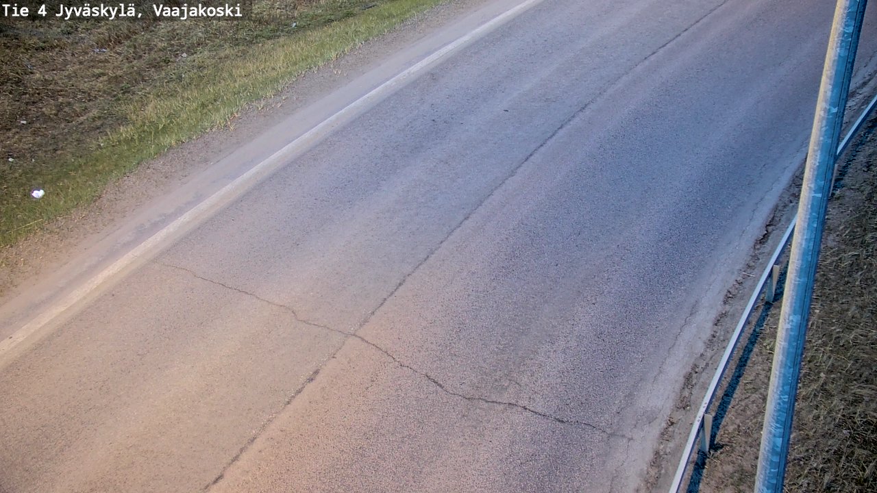 Weather Camera Image Road 4 Jyväskylä, Vaajakoski, Jyväskylä, Keski-Suomi
