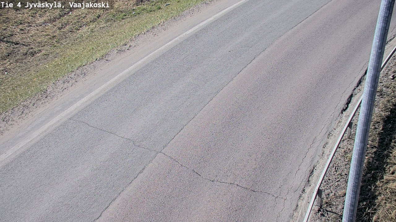 Weather Camera Image Road 4 Jyväskylä, Vaajakoski, Jyväskylä, Keski-Suomi