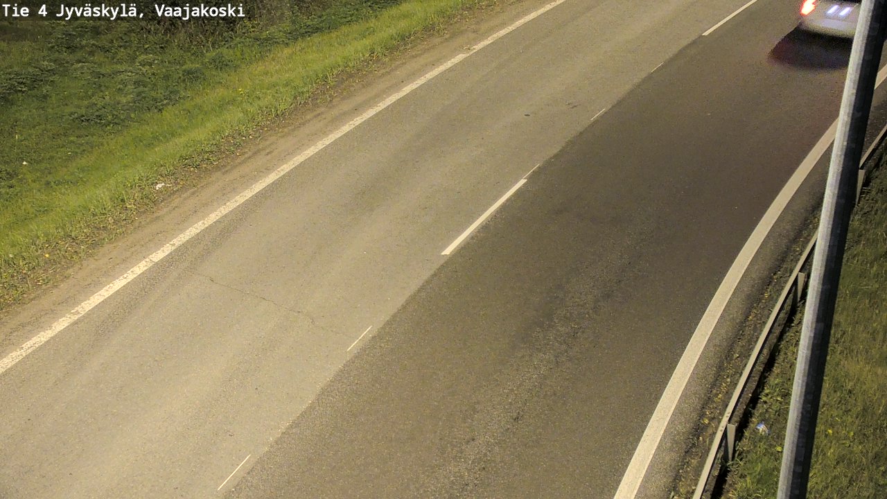 Weather Camera Image Road 4 Jyväskylä, Vaajakoski, Jyväskylä, Keski-Suomi