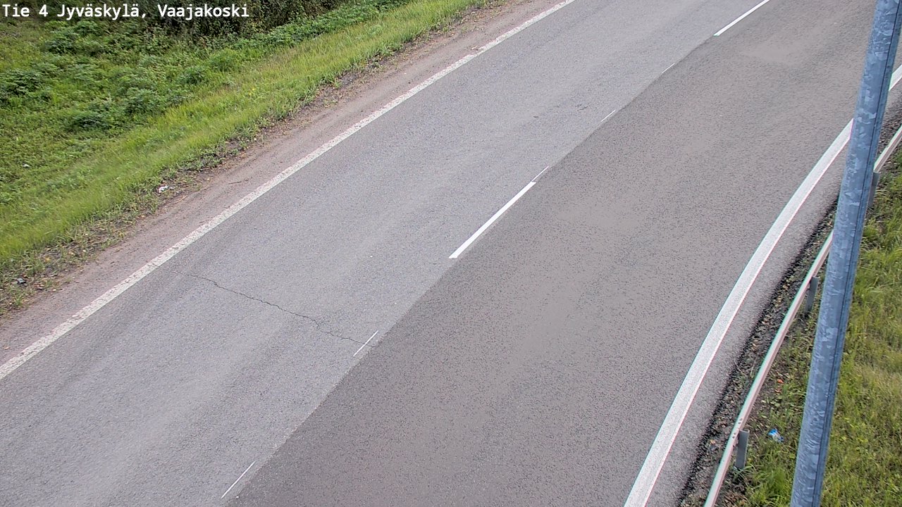 Weather Camera Image Road 4 Jyväskylä, Vaajakoski, Jyväskylä, Keski-Suomi
