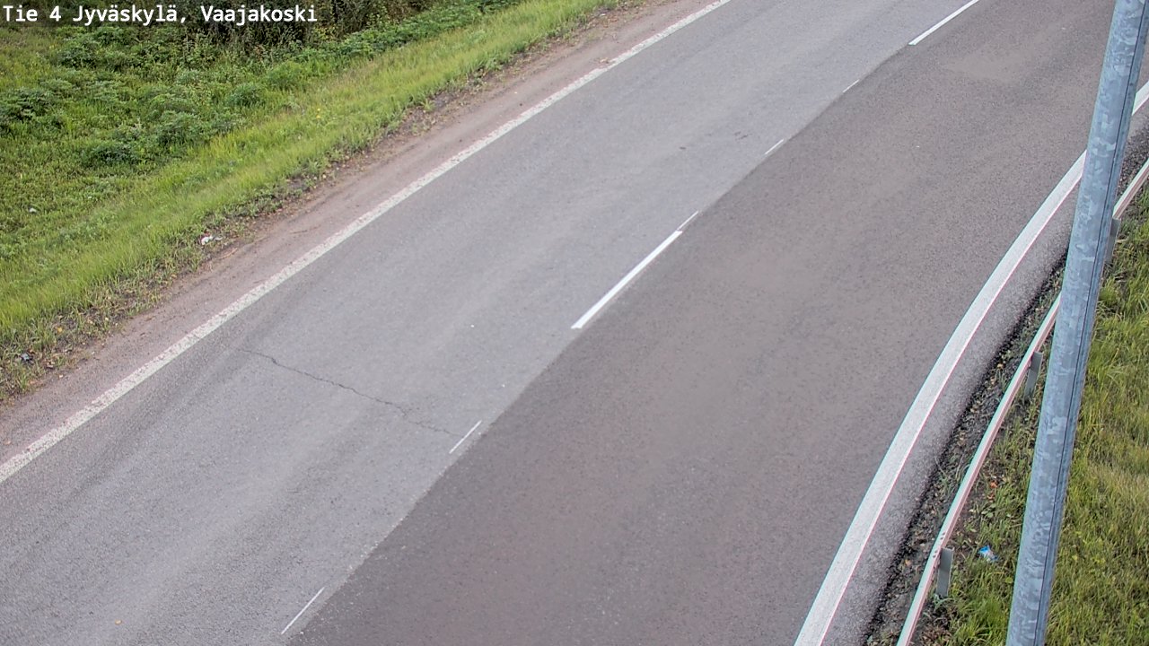 Weather Camera Image Road 4 Jyväskylä, Vaajakoski, Jyväskylä, Keski-Suomi