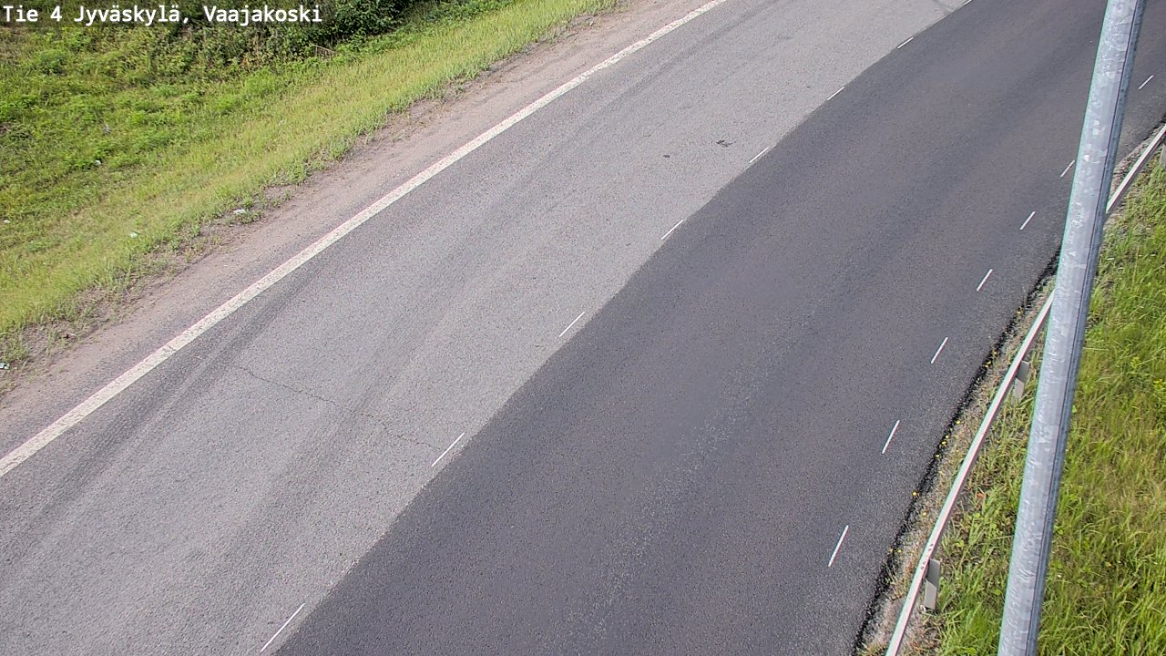 Weather Camera Image Road 4 Jyväskylä, Vaajakoski, Jyväskylä, Keski-Suomi