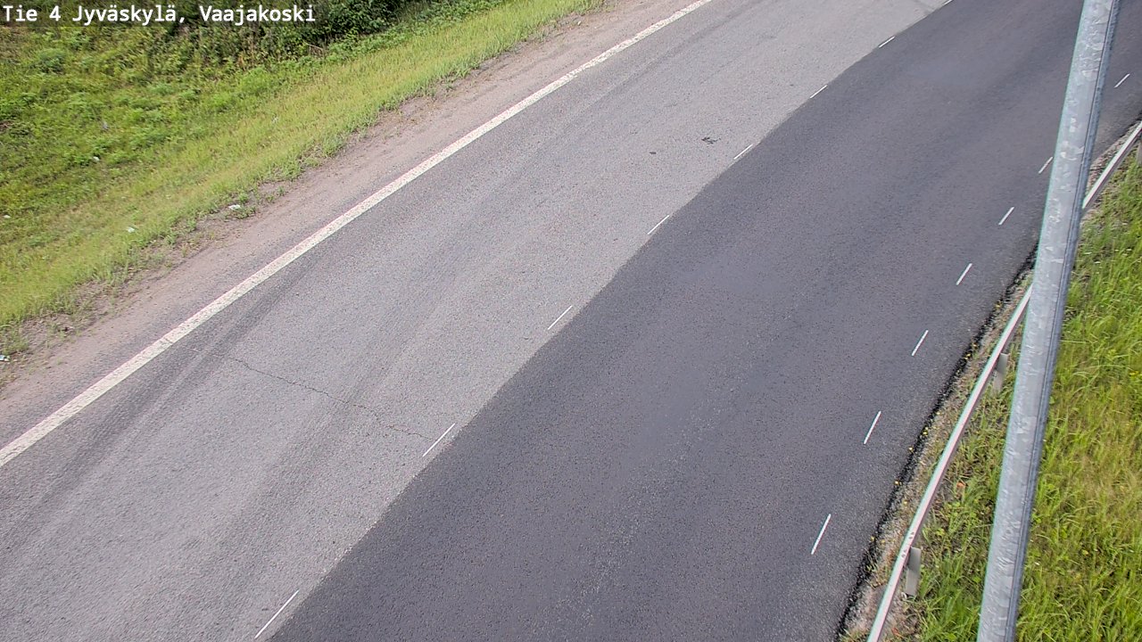 Weather Camera Image Road 4 Jyväskylä, Vaajakoski, Jyväskylä, Keski-Suomi