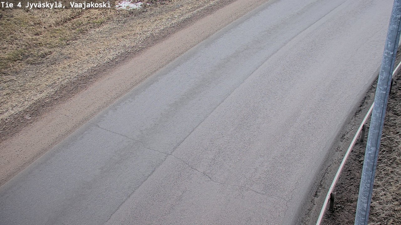 Weather Camera Image Road 4 Jyväskylä, Vaajakoski, Jyväskylä, Keski-Suomi
