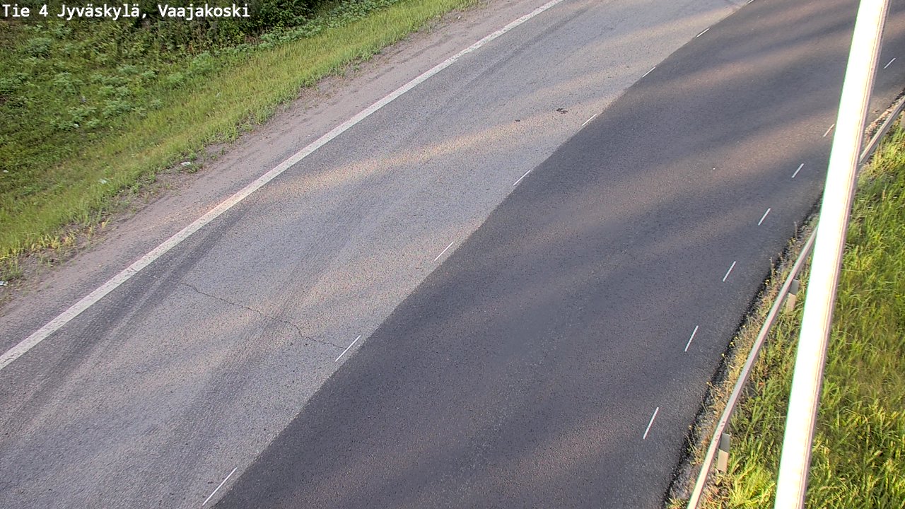 Weather Camera Image Road 4 Jyväskylä, Vaajakoski, Jyväskylä, Keski-Suomi