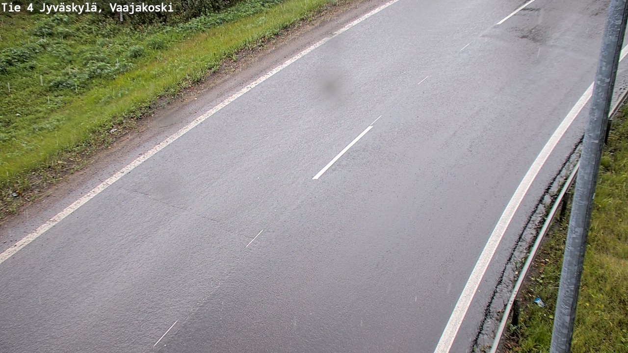 Weather Camera Image Road 4 Jyväskylä, Vaajakoski, Jyväskylä, Keski-Suomi