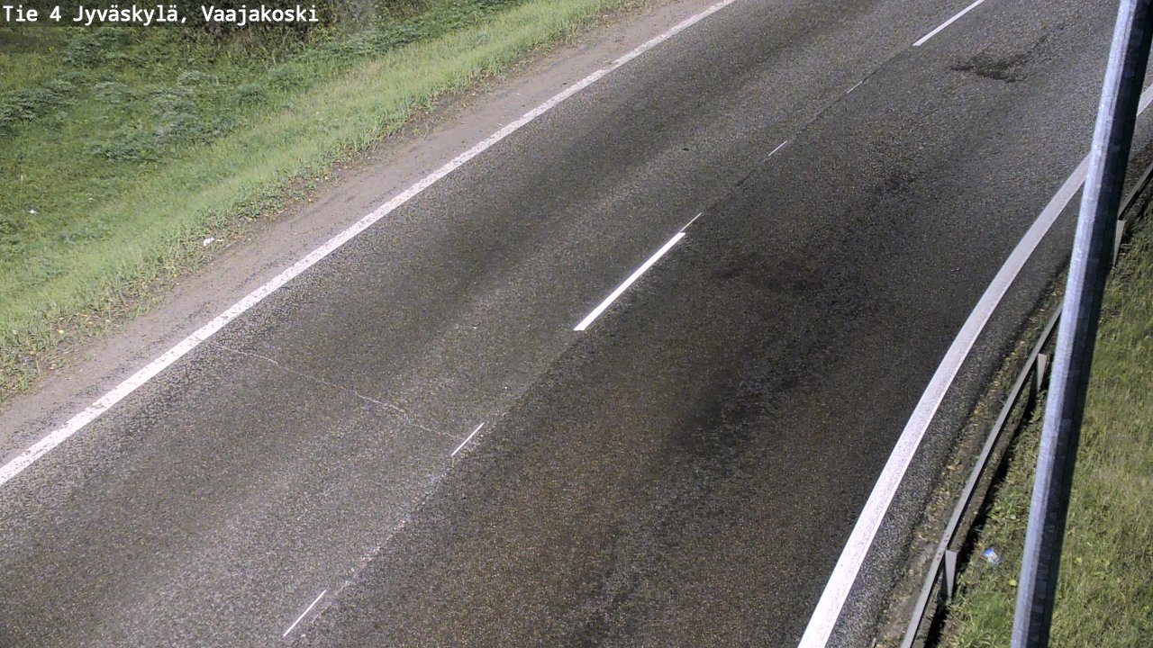 Weather Camera Image Road 4 Jyväskylä, Vaajakoski, Jyväskylä, Keski-Suomi