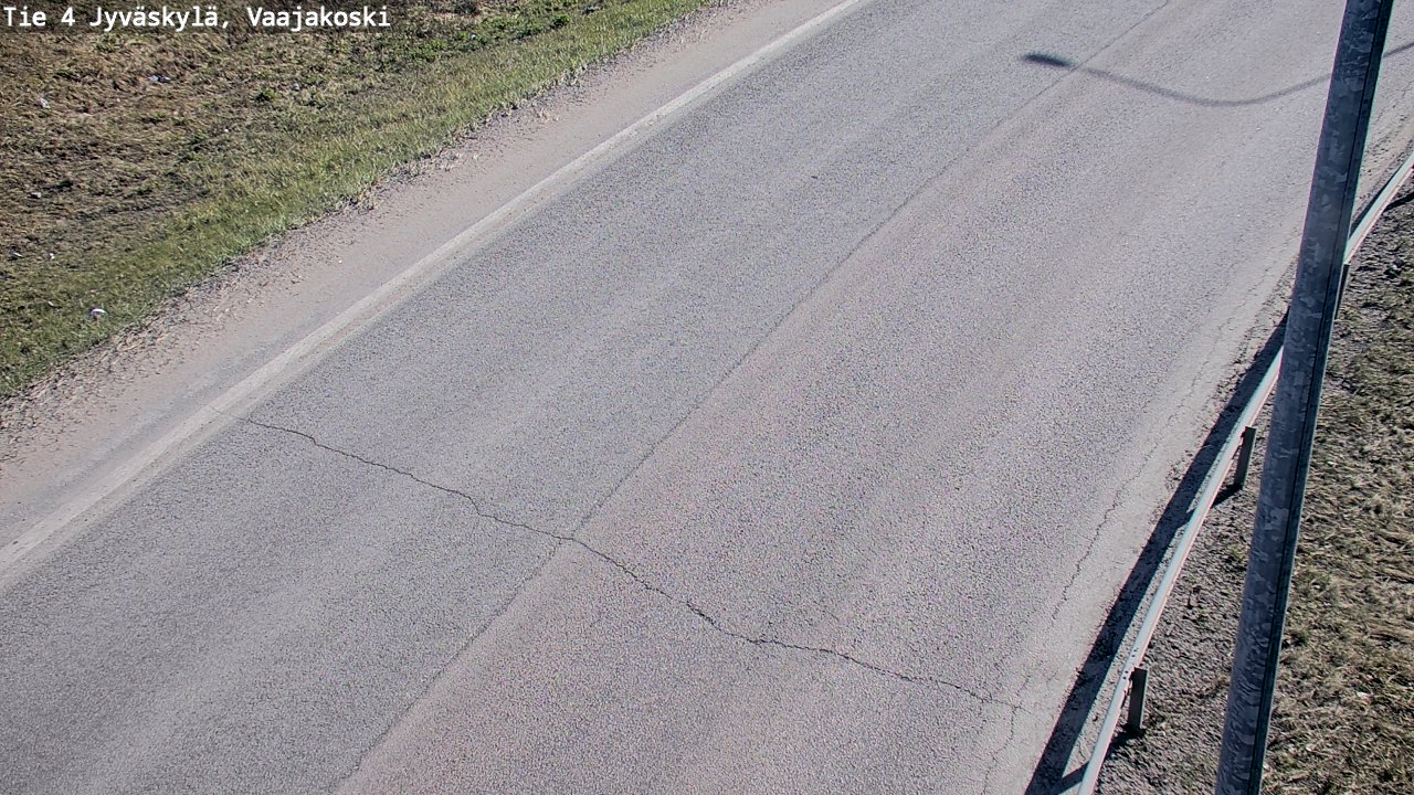 Weather Camera Image Road 4 Jyväskylä, Vaajakoski, Jyväskylä, Keski-Suomi