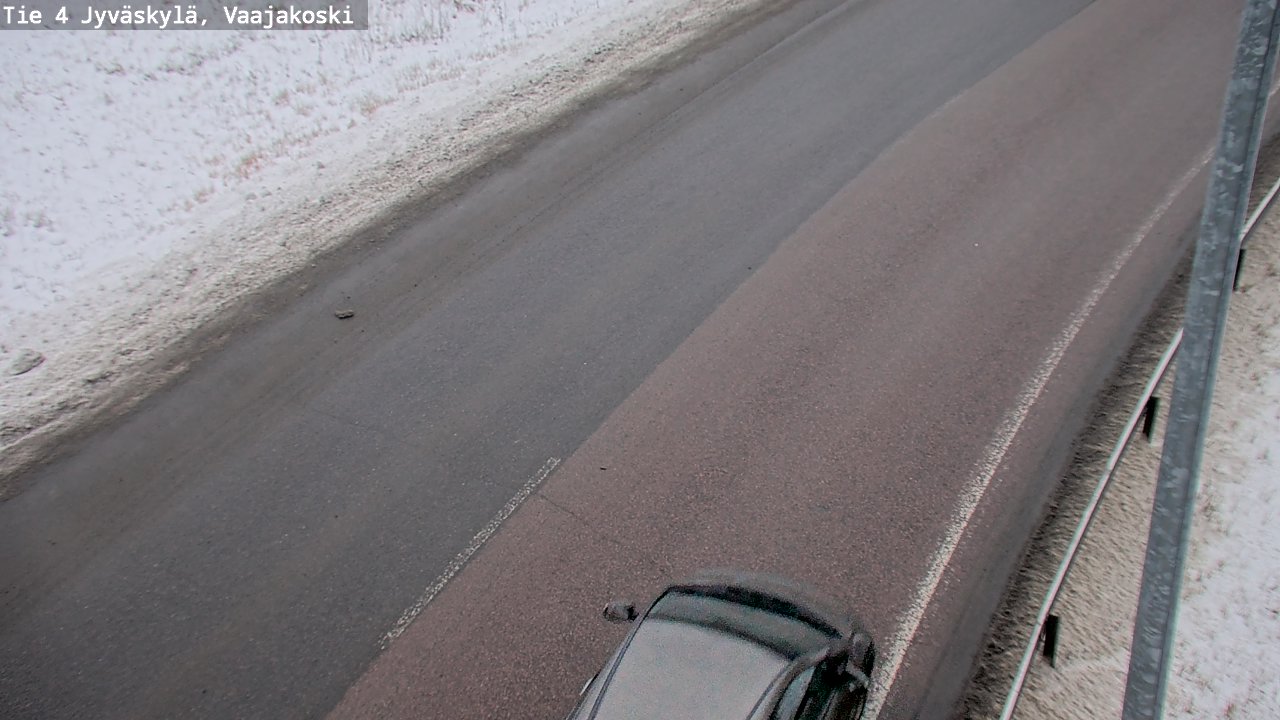Weather Camera Image Väg 4 Jyväskylä, Vaajakoski, Jyväskylä, Keski-Suomi