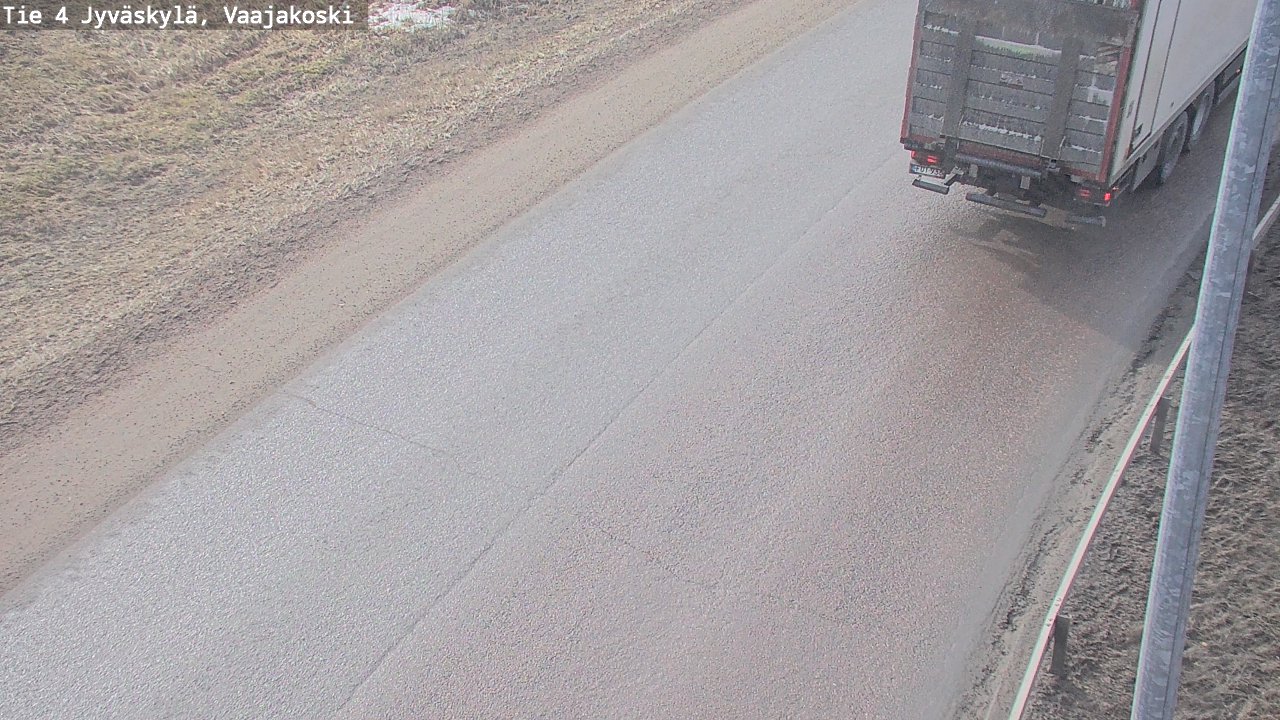 Weather Camera Image Road 4 Jyväskylä, Vaajakoski, Jyväskylä, Keski-Suomi