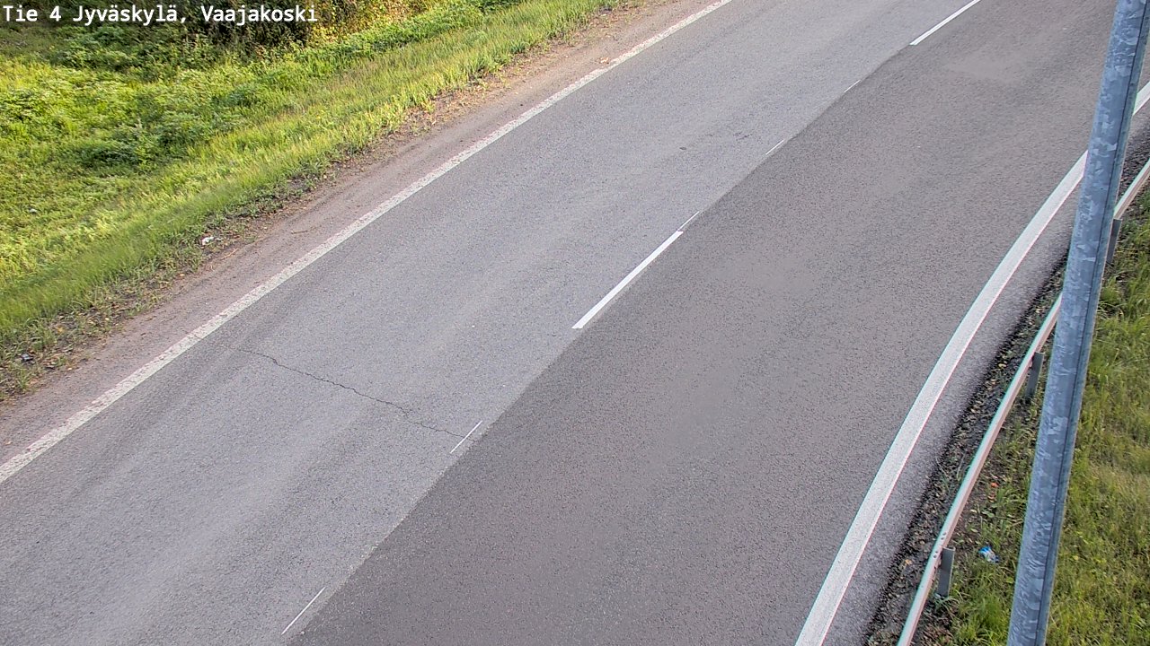 Weather Camera Image Road 4 Jyväskylä, Vaajakoski, Jyväskylä, Keski-Suomi