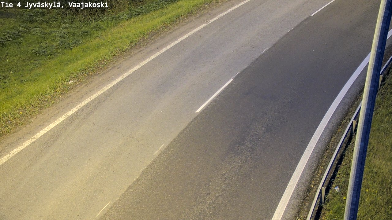 Weather Camera Image Road 4 Jyväskylä, Vaajakoski, Jyväskylä, Keski-Suomi