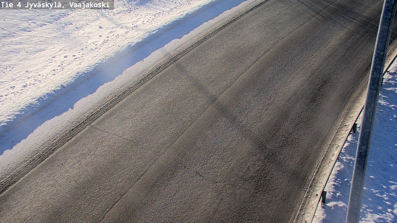 Weather Camera Image Väg 4 Jyväskylä, Vaajakoski, Jyväskylä, Keski-Suomi