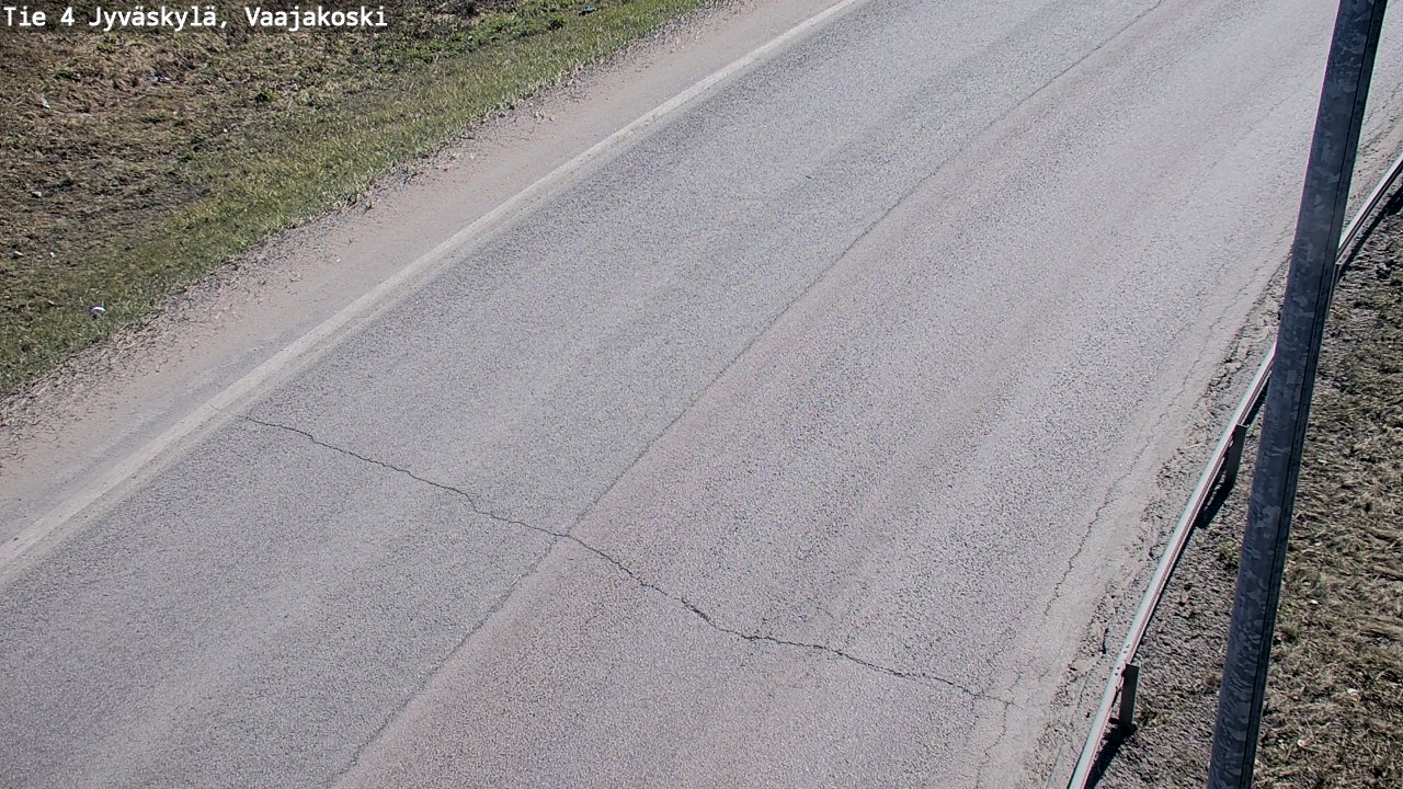 Weather Camera Image Road 4 Jyväskylä, Vaajakoski, Jyväskylä, Keski-Suomi