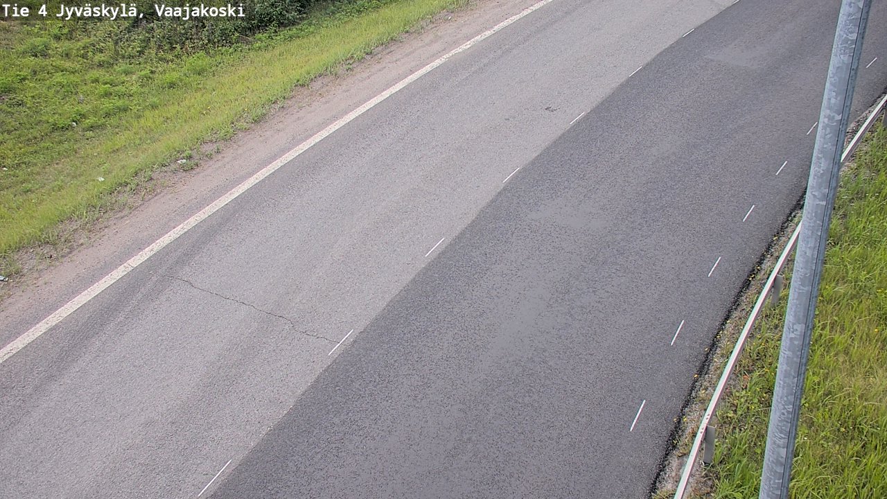 Weather Camera Image Road 4 Jyväskylä, Vaajakoski, Jyväskylä, Keski-Suomi