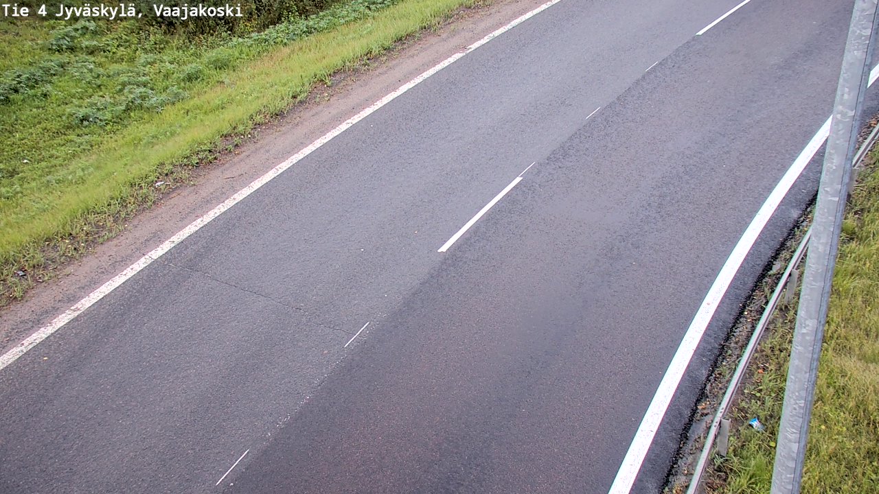 Weather Camera Image Road 4 Jyväskylä, Vaajakoski, Jyväskylä, Keski-Suomi