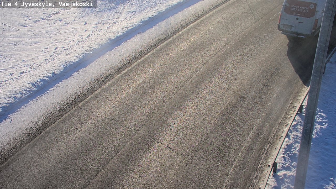 Weather Camera Image Road 4 Jyväskylä, Vaajakoski, Jyväskylä, Keski-Suomi