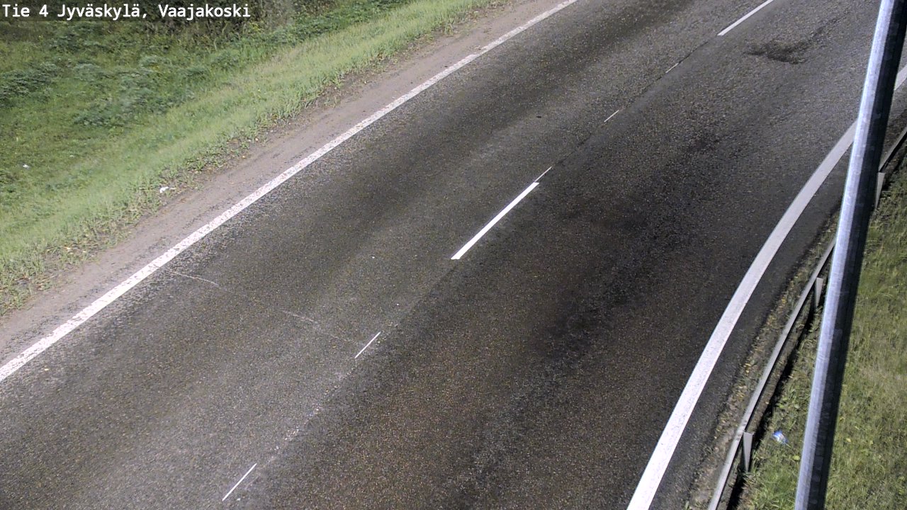 Weather Camera Image Road 4 Jyväskylä, Vaajakoski, Jyväskylä, Keski-Suomi