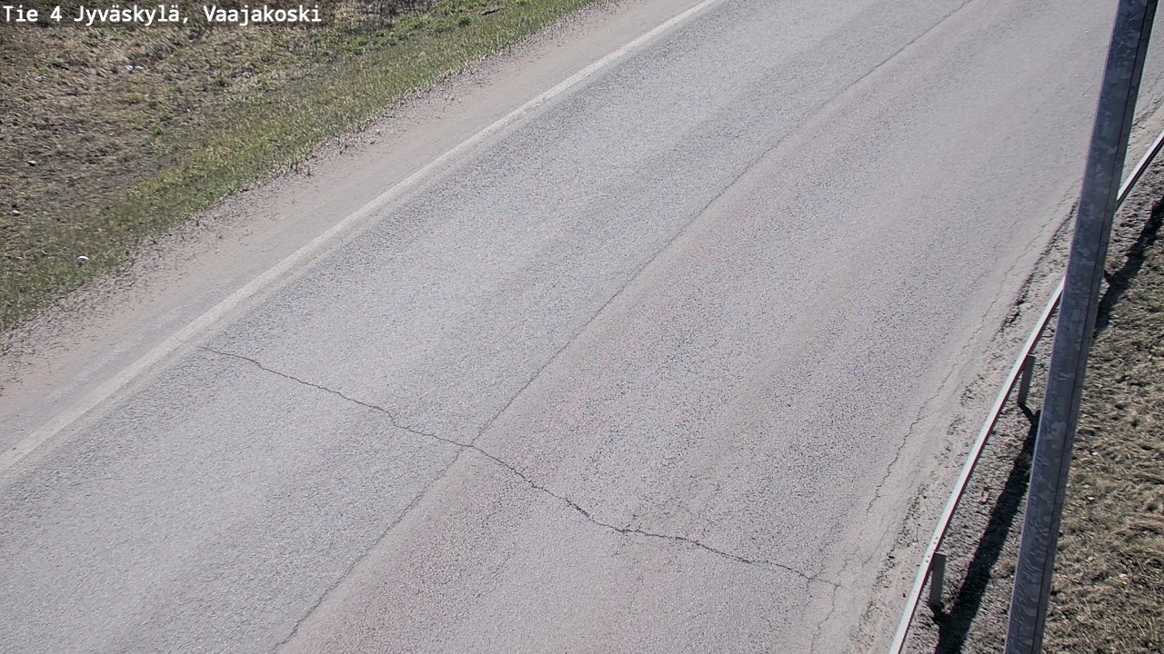 Weather Camera Image Road 4 Jyväskylä, Vaajakoski, Jyväskylä, Keski-Suomi