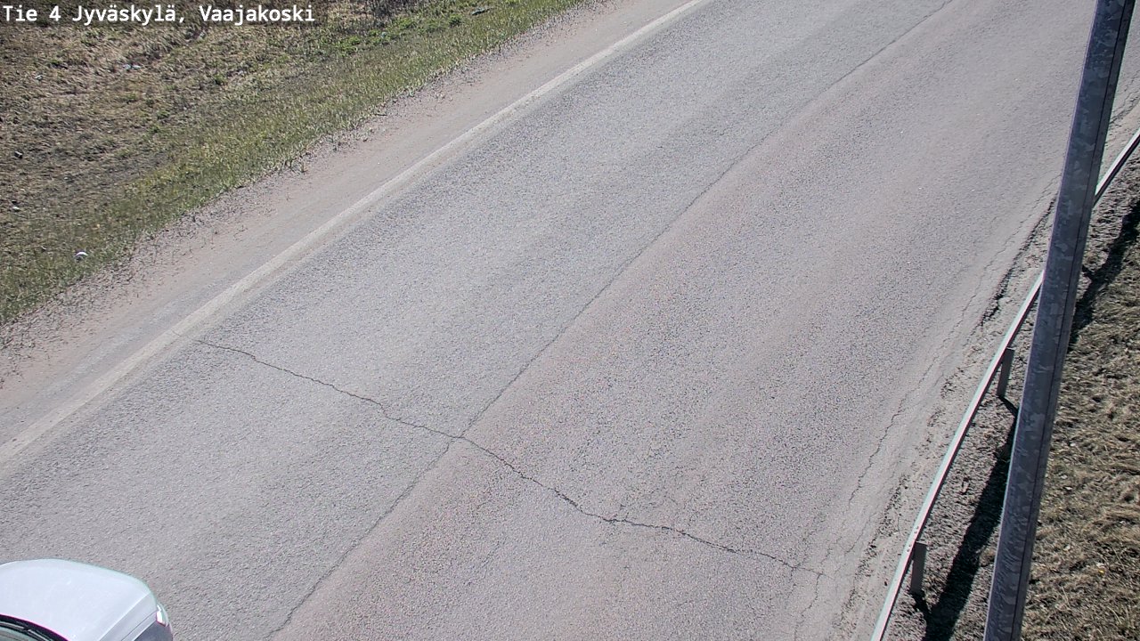 Weather Camera Image Road 4 Jyväskylä, Vaajakoski, Jyväskylä, Keski-Suomi