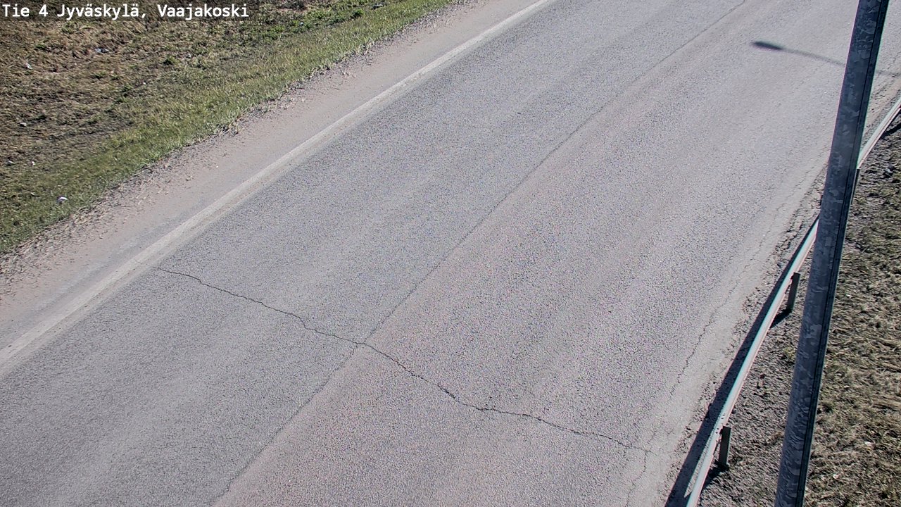 Weather Camera Image Road 4 Jyväskylä, Vaajakoski, Jyväskylä, Keski-Suomi
