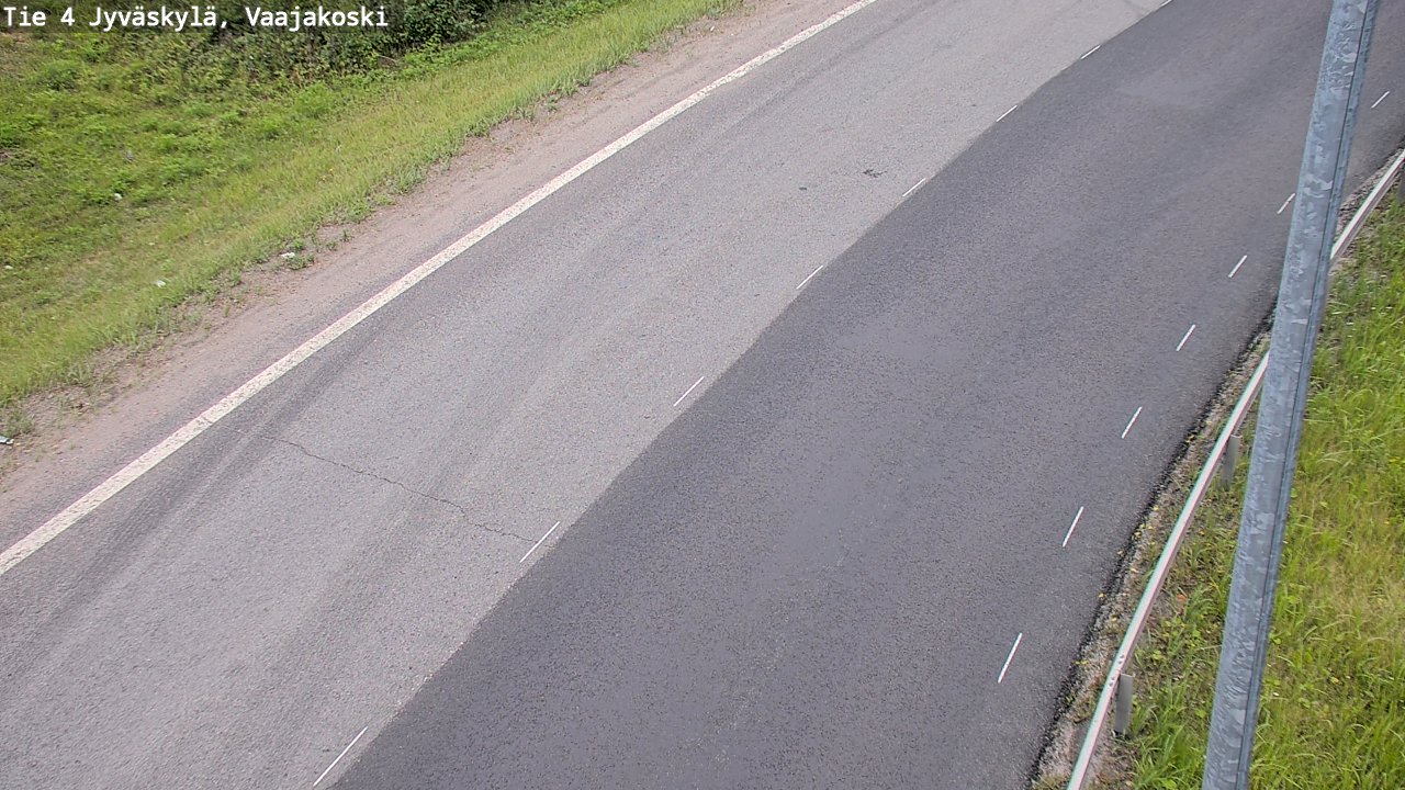 Weather Camera Image Road 4 Jyväskylä, Vaajakoski, Jyväskylä, Keski-Suomi