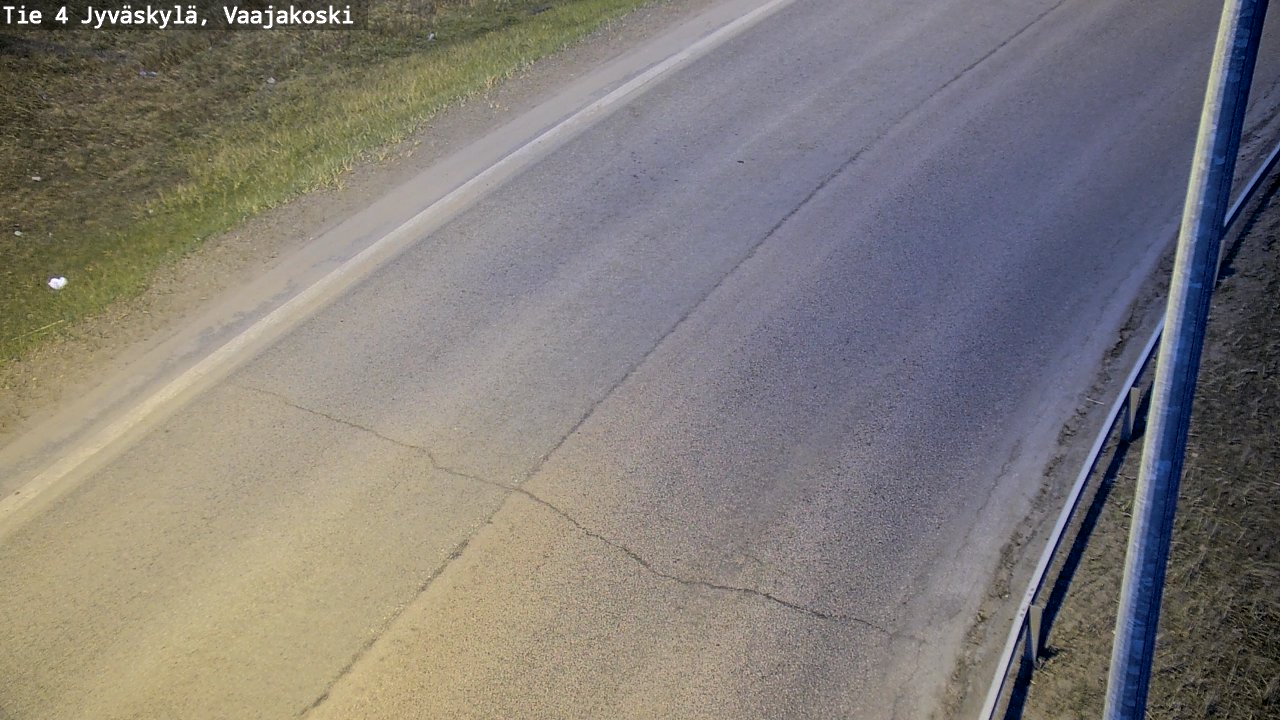 Weather Camera Image Road 4 Jyväskylä, Vaajakoski, Jyväskylä, Keski-Suomi