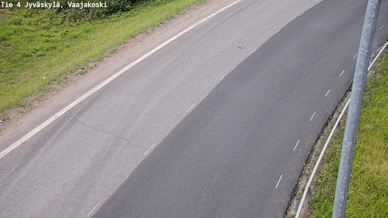 Weather Camera Image Road 4 Jyväskylä, Vaajakoski, Jyväskylä, Keski-Suomi