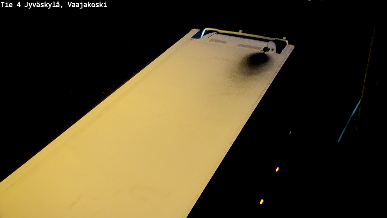 Weather Camera Image Väg 4 Jyväskylä, Vaajakoski, Jyväskylä, Keski-Suomi