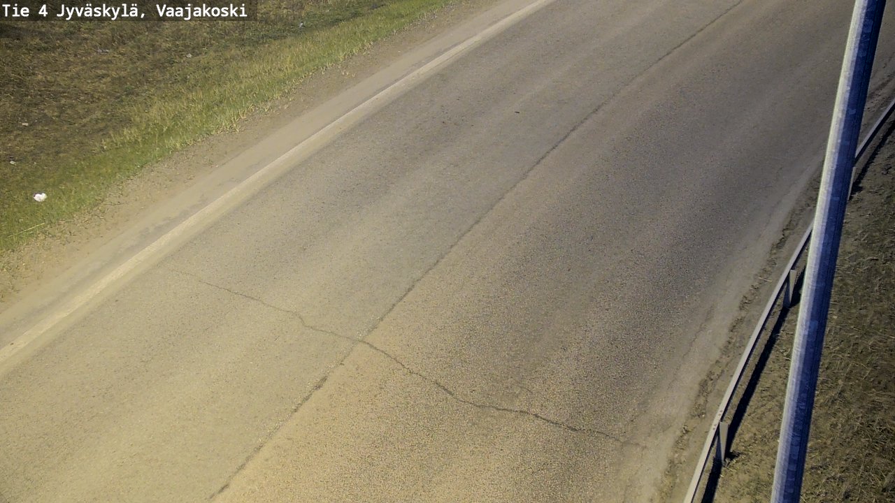 Weather Camera Image Road 4 Jyväskylä, Vaajakoski, Jyväskylä, Keski-Suomi