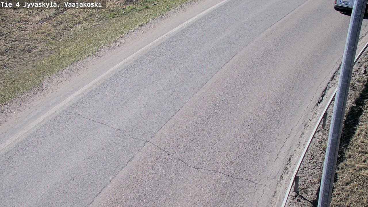 Weather Camera Image Road 4 Jyväskylä, Vaajakoski, Jyväskylä, Keski-Suomi