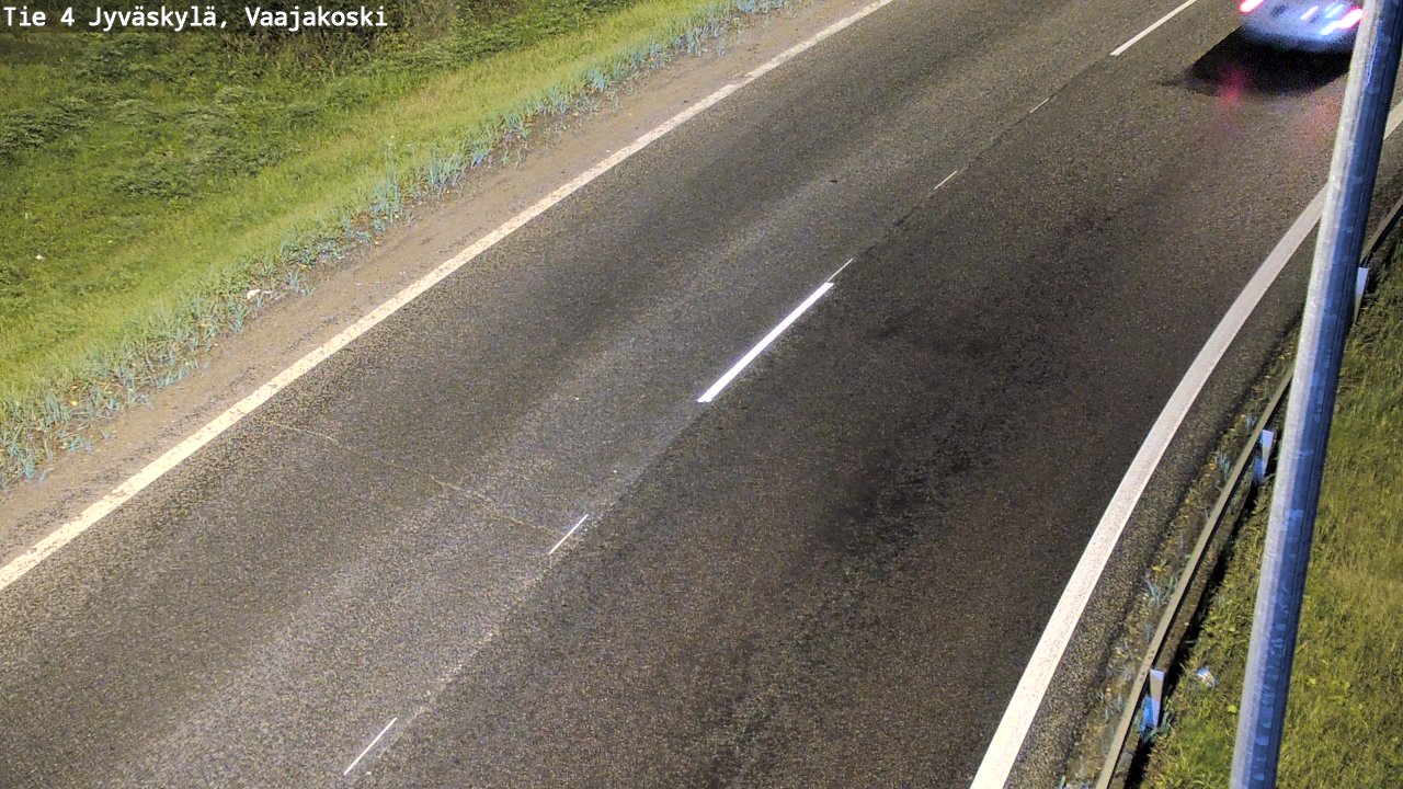 Weather Camera Image Road 4 Jyväskylä, Vaajakoski, Jyväskylä, Keski-Suomi