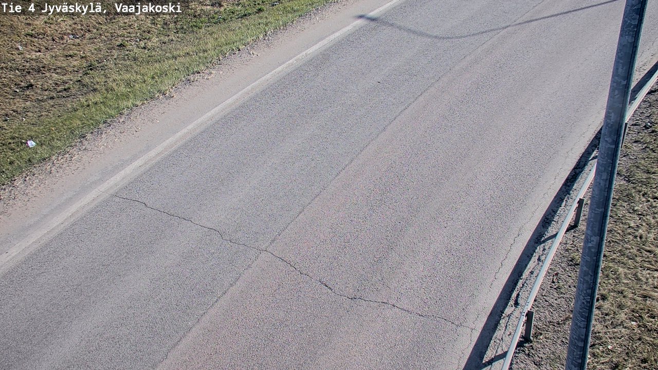Weather Camera Image Road 4 Jyväskylä, Vaajakoski, Jyväskylä, Keski-Suomi