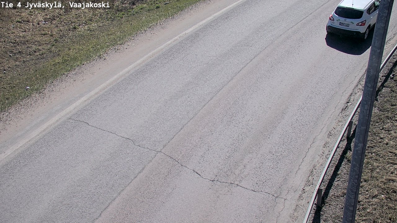 Weather Camera Image Road 4 Jyväskylä, Vaajakoski, Jyväskylä, Keski-Suomi