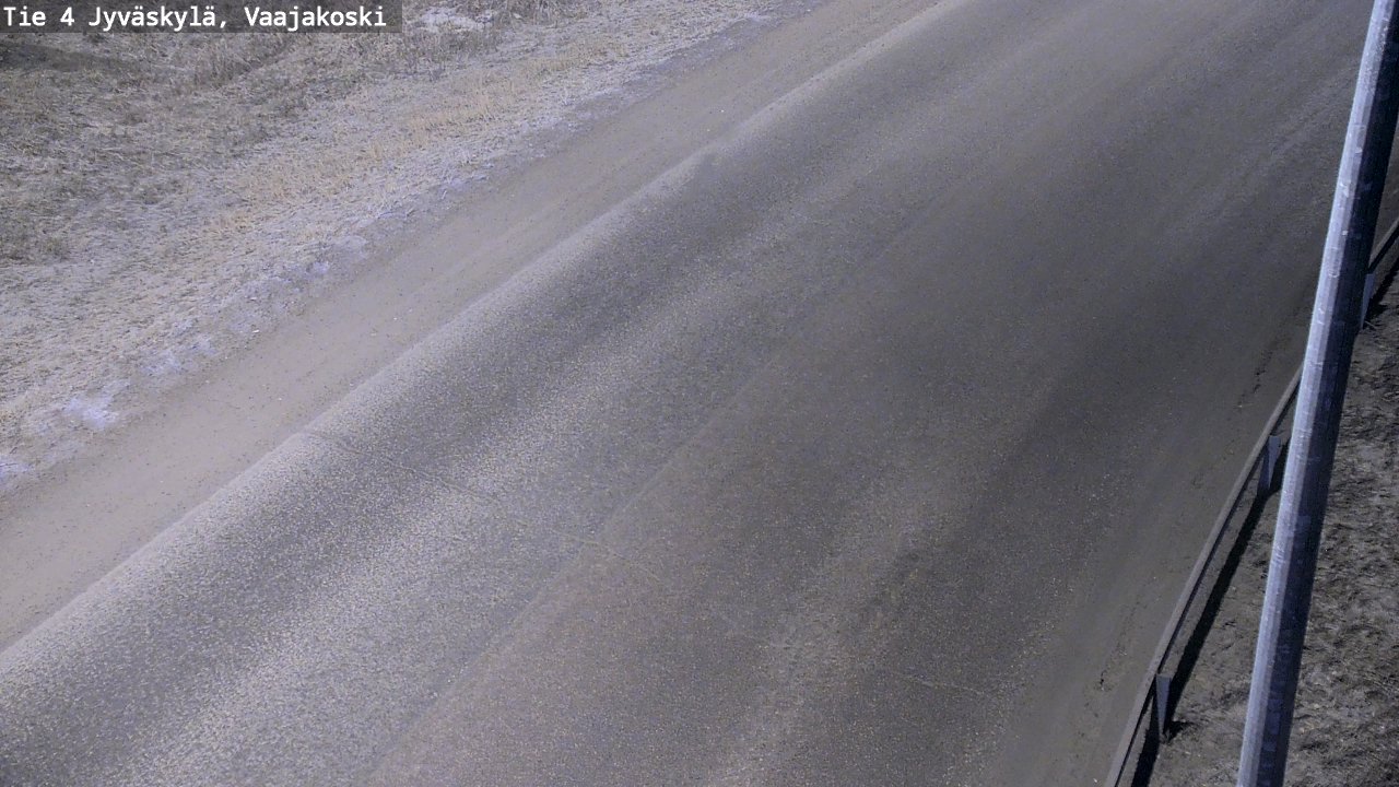 Weather Camera Image Väg 4 Jyväskylä, Vaajakoski, Jyväskylä, Keski-Suomi
